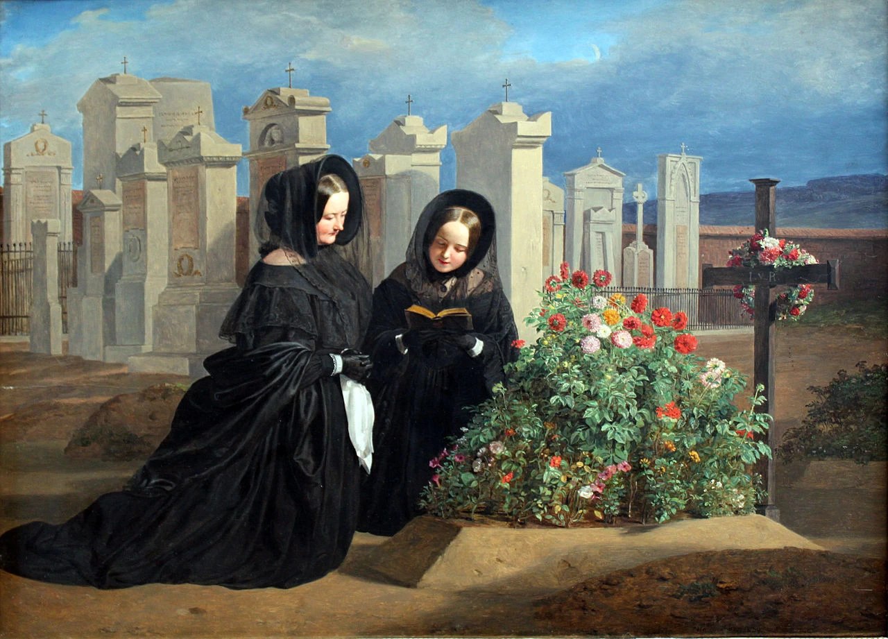 Nel giorno dei defunti - Alte Nationalgalerie, Berlino